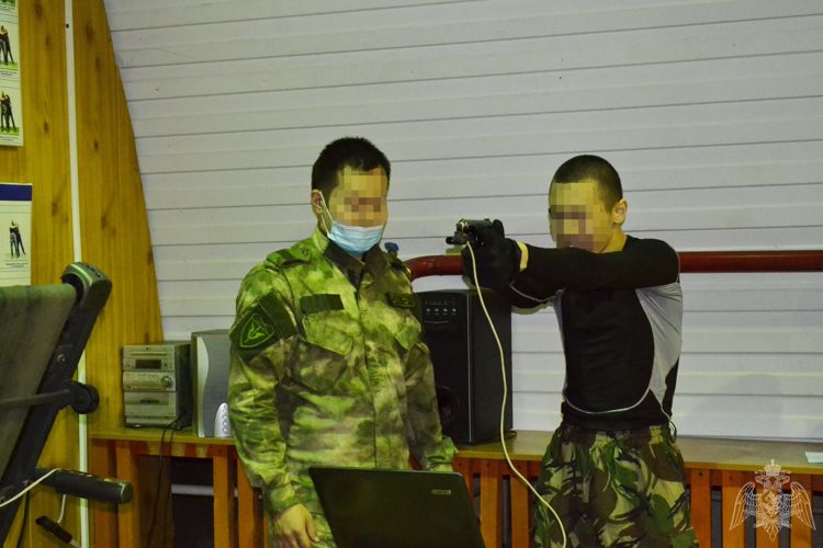 В ОМОНе Росгвардии по Республике Саха (Якутия) проведена военизированная эстафета 