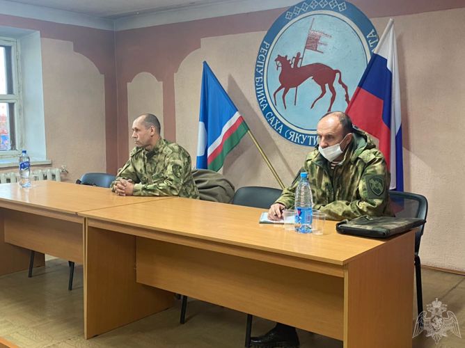 Состоялась рабочая поездка начальника территориального органа Росгвардии полковника полиции Сергея Челищева в ряд районов Якутии