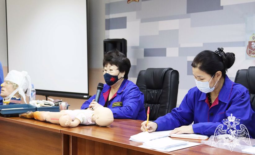Специалисты медицины катастроф для личного состава теруправления Росгвардии  провели занятия по оказанию первой медицинской помощи 