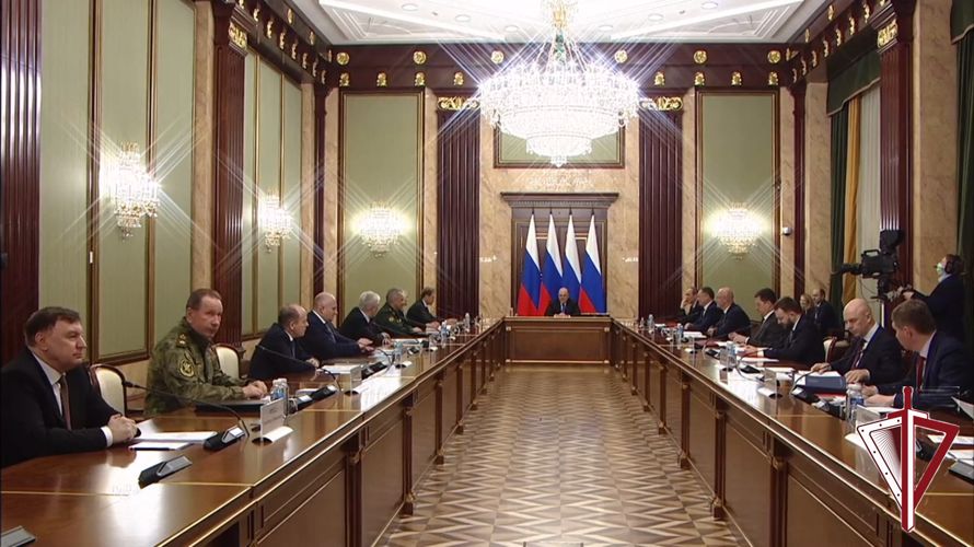 Генерал армии Виктор Золотов принял участие в заседании Координационного совета по обеспечению потребностей вооруженных сил Российской Федерации, других войск, воинских формирований и органов