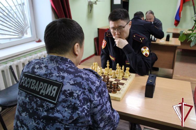 В Якутске завершился чемпионат территориального Управления Росгвардии по шахматам