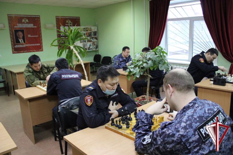 В Якутске завершился чемпионат территориального Управления Росгвардии по шахматам