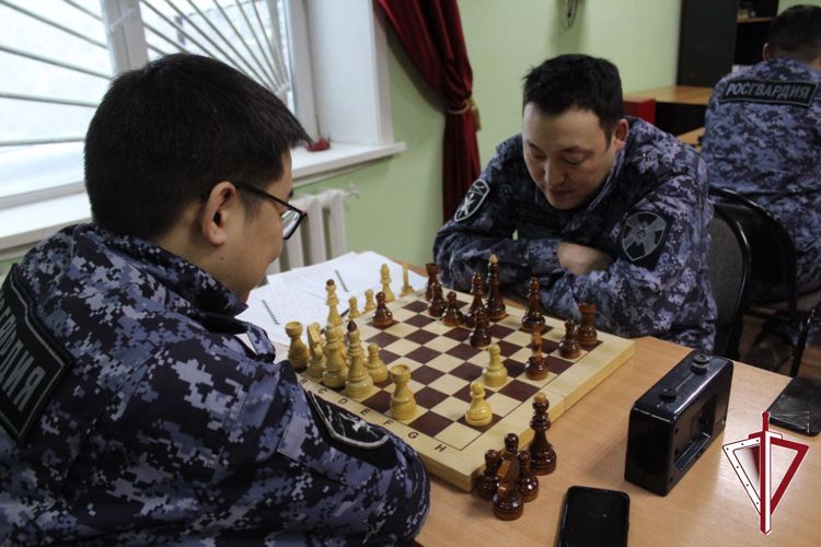 В Якутске завершился чемпионат территориального Управления Росгвардии по шахматам
