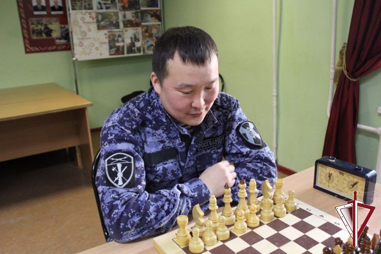 В Якутске завершился чемпионат территориального Управления Росгвардии по шахматам