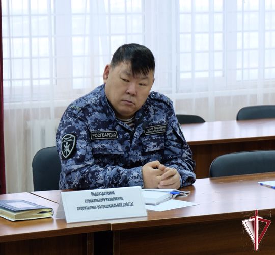 В территориальном Управлении Росгвардии проведен круглый стол «Совершенствование методов работы патриотического  воспитания молодого поколения» 