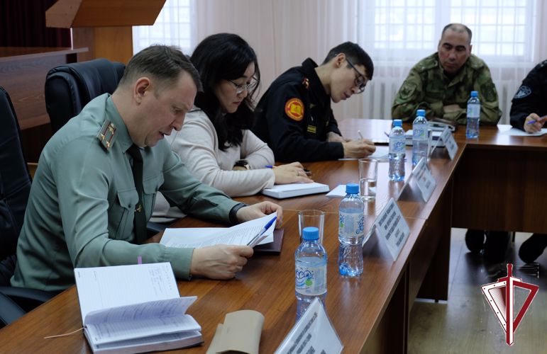 В территориальном Управлении Росгвардии проведен круглый стол «Совершенствование методов работы патриотического  воспитания молодого поколения» 