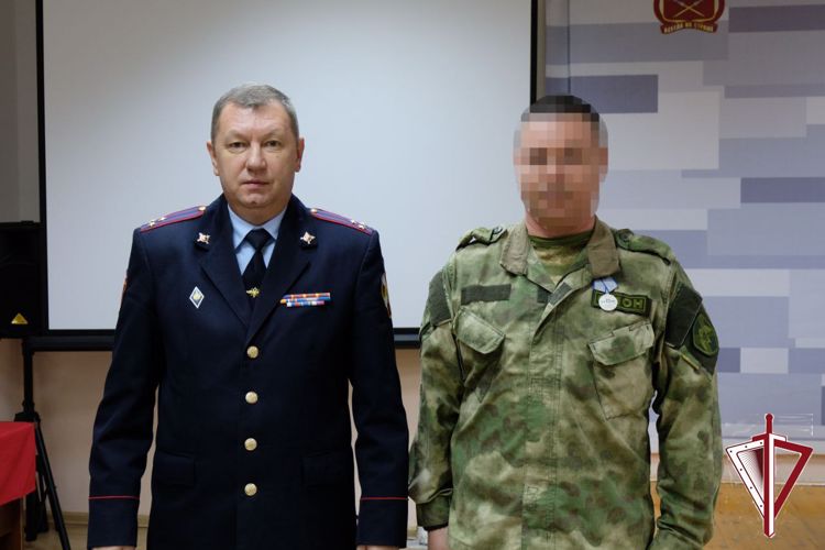 В Якутске отличившимся в ходе специальной военной операции росгвардейцам вручены государственные награды