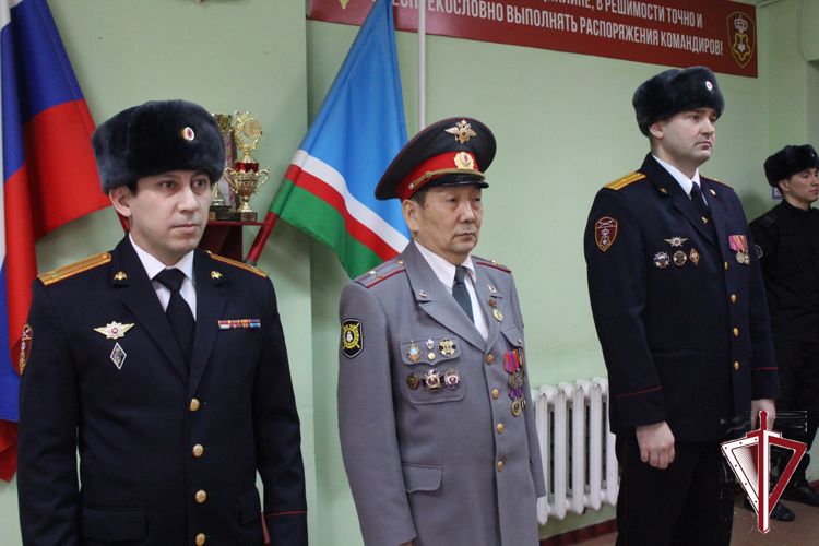 Батальон полиции Якутского ОВО Росгвардии отметил 31 годовщину со дня образования