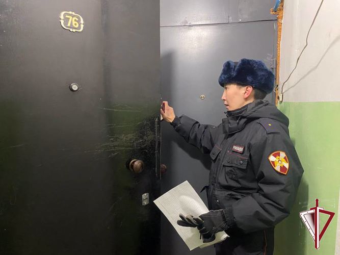 ОВО Росгвардии проводит профилактическое мероприятие «Безопасный дом, подъезд, квартира»