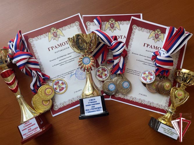 В Олекминске подвели итоги второй районной военно-спортивной игры «День с Росгвардией»