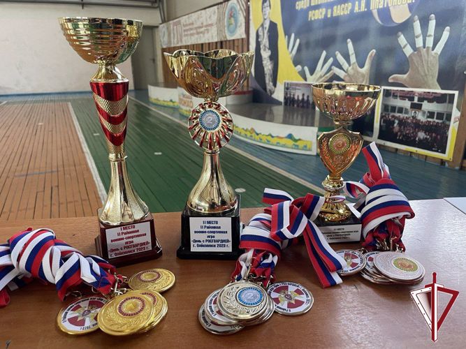 В Олекминске подвели итоги второй районной военно-спортивной игры «День с Росгвардией»