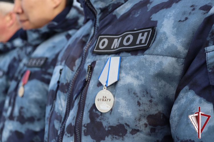 На базе ОМОН «Бизон» Росгвардии состоялось торжественное мероприятие празднования 30-й годовщины со дня образования отряда