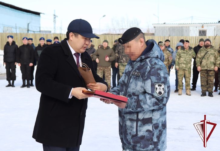 На базе ОМОН «Бизон» Росгвардии состоялось торжественное мероприятие празднования 30-й годовщины со дня образования отряда
