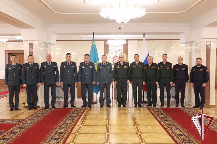 Подписано соглашение о сотрудничестве между Росгвардией и Министерством внутренних дел Республики Казахстан