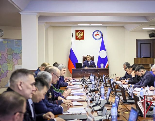 Руководство тероргана Росгвардии приняло участие в заседании Антитеррористической комиссии и Оперативного штаба Якутии