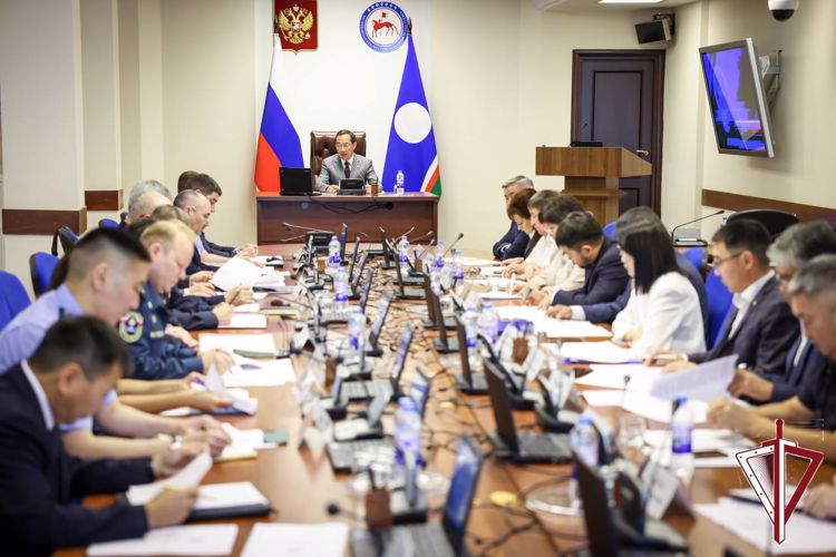 Начальник тероргана Росгвардии принял участие в координационном совещании при Главе Якутии 