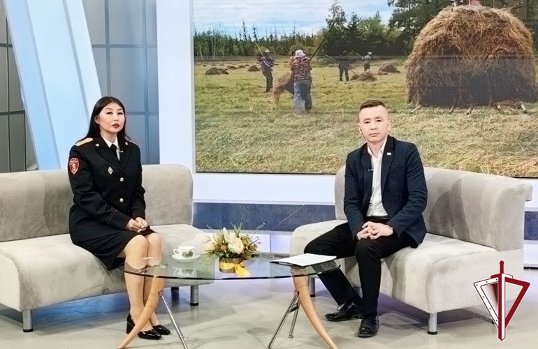 В утреннем эфире НВК «Саха» сегодня шел разговор о наборе на службу в Росгвардию 