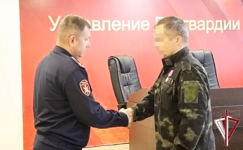 Сотрудники СОБР «Алмаз» награждены государственными наградами