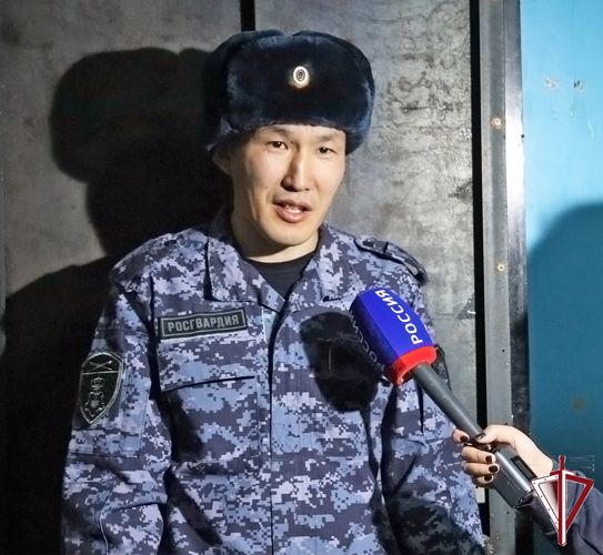 Вести «Саха» готовит сюжет о службе во вневедомственной охране Росгвардии 