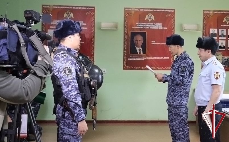 Вести «Саха» готовит сюжет о службе во вневедомственной охране Росгвардии 
