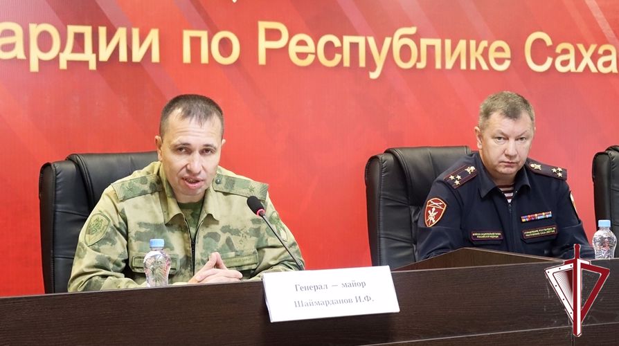 В Якутске росгвардейцы сдали зачеты первого этапа итоговой проверки 