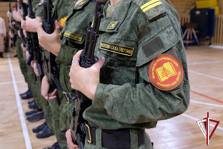 В Табагинской школе гвардейскому классу присвоено имя погибшего омоновца Александра Гундарева