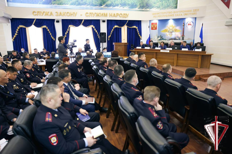 Полковник полиции Сергей Шапошников принял участие в заседании коллегии МВД по Республике Саха (Якутия) 