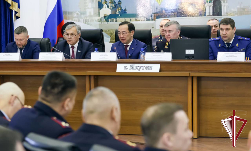 Полковник полиции Сергей Шапошников принял участие в заседании коллегии МВД по Республике Саха (Якутия) 