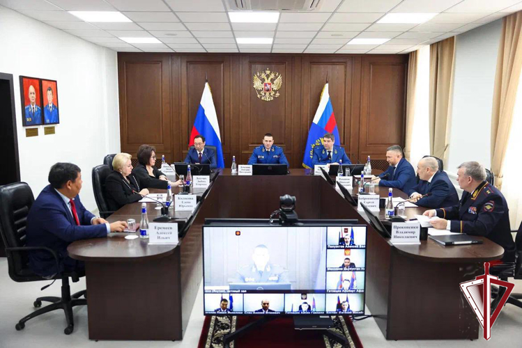 Полковник полиции Сергей Шапошников принял участие в заседании коллегии республиканской прокуратуры