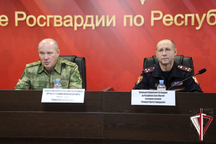 Заместитель командующего Восточным округом Росгвардии совершил рабочую поездку в Якутию 