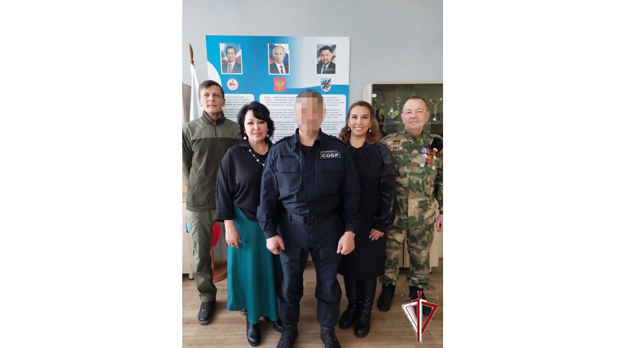 СОБР Управления провел ряд патриотических встреч с учениками городских школ в рамках акции «Неделя мужества»