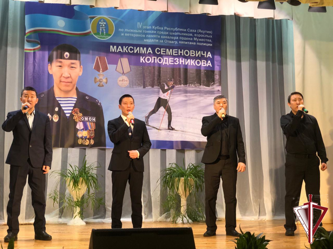 В селе Сырдах Усть-Алданского района состоялся турнир по лыжным гонкам памяти офицера ОМОН «Бизон» Максима Колодезникова 