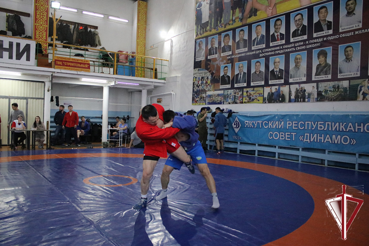Сборная команда Росгвардии победила в динамовском чемпионате по самбо