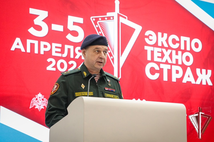 Выставка Росгвардии «Экспотехностраж. День передовых технологий» открылась в Санкт-Петербурге