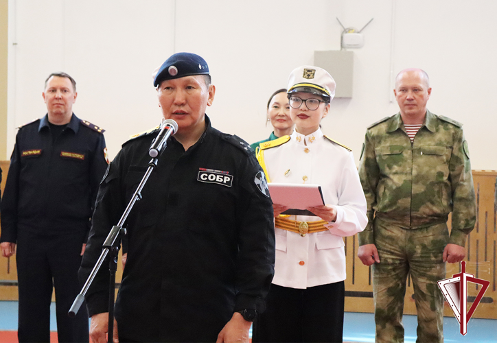 В школе микрорайона Прометей г. Якутска открылся военно-патриотический класс «Гвардейская смена» 