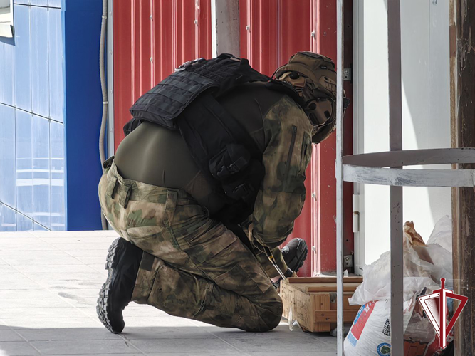 Росгвардия приняла участие в плановых учениях по пресечению террористических актов в Якутске