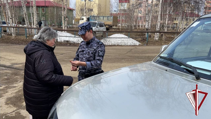 Мирнинские росгвардейцы провели ряд мероприятий в память об участниках Великой отечественной войны 