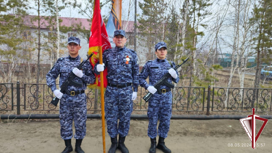 Росгвардейцы приняли участие в районных мероприятиях Дня Победы  