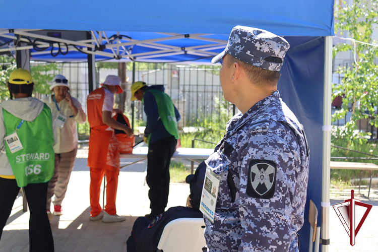 Росгвардия обеспечила безопасность проведения VIII Международных спортивных игр «Дети Азии» в Якутии