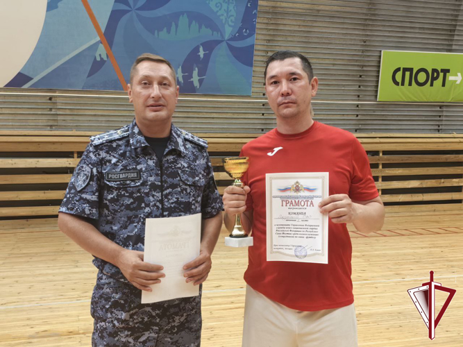 В Якутске прошел чемпионат по мини-футболу среди подразделений Росгвардии 