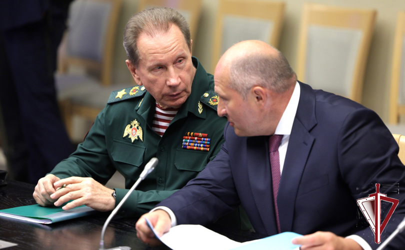 Генерал армии Виктор Золотов принял участие в оперативном совещании под руководством Президента России