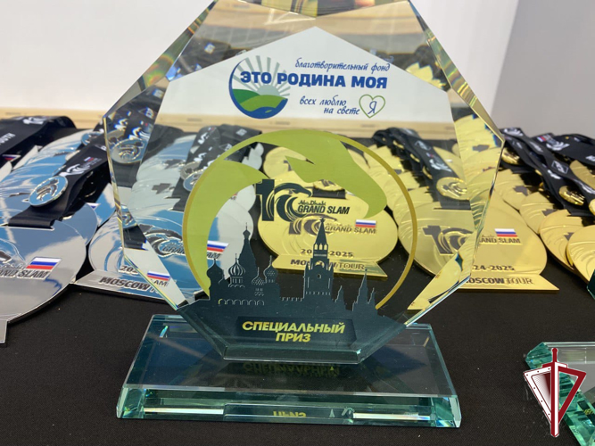 Военнослужащий Росгвардии стал чемпионом турнира серии «Большого шлема Абу-Даби» по джиу-джитсу в Москве