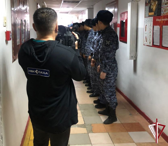 На НВК «Саха» вышел сюжет о служебных буднях вневедомственной охраны 