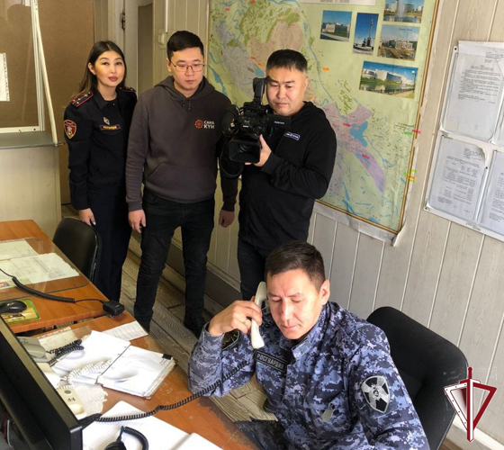 На НВК «Саха» вышел сюжет о служебных буднях вневедомственной охраны 
