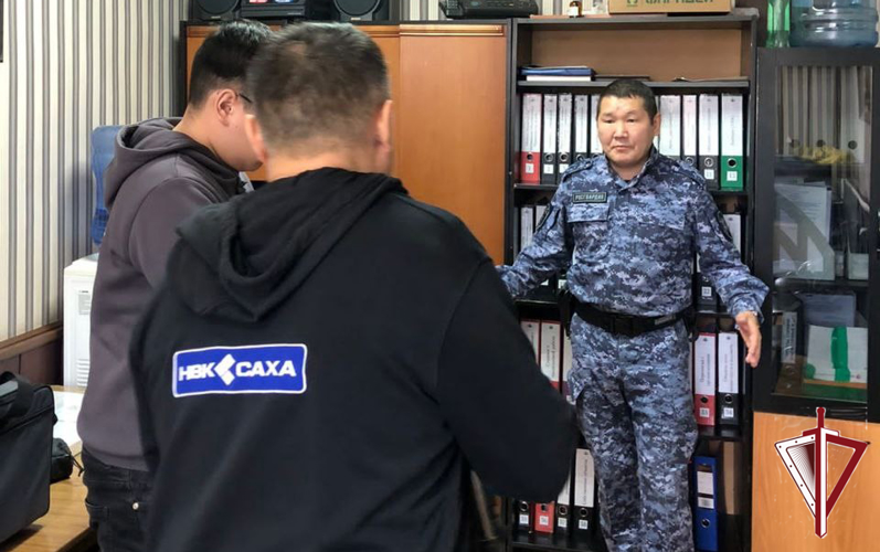 На НВК «Саха» вышел сюжет о служебных буднях вневедомственной охраны 