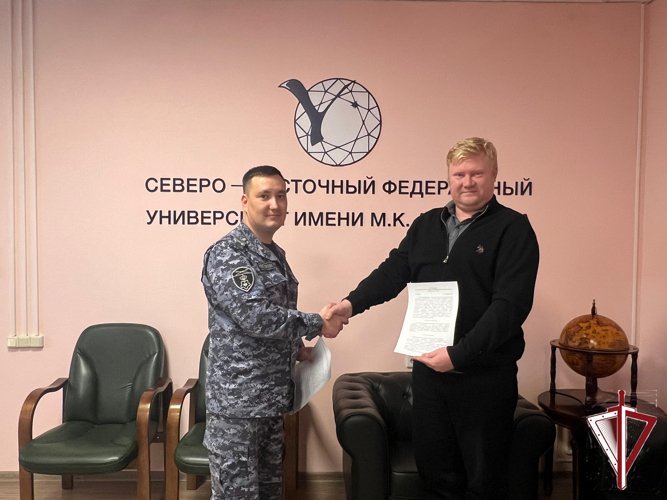 В Мирном ОВО Росгвардии и политехнический институт заключили соглашение о сотрудничестве