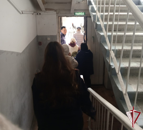 В Якутском ОВО прошли совместные пожарно-тактические учения Росгвардии и МЧС 