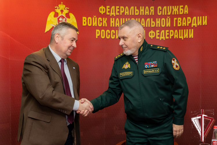 Подписан Протокол о сотрудничестве между Росгвардией и АО «Марка»