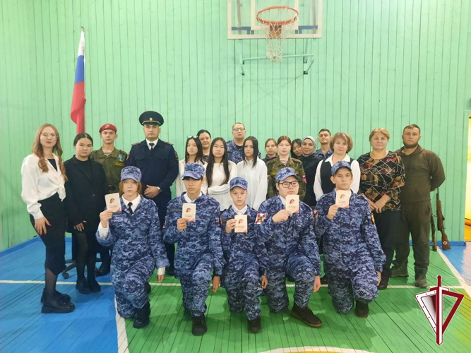 В Олекминске открылся подшефный отряд Росгвардии "Патриот"                