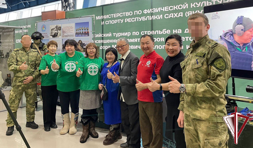 В спорткомплексе «Триумф» прошла выставка ОМОН «Бизон» «Трофеи СВО»  